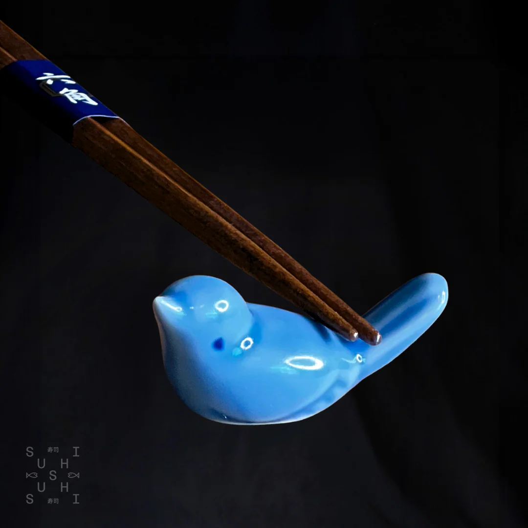 Saikai Blue Bird Chopstick Rest - Image 3