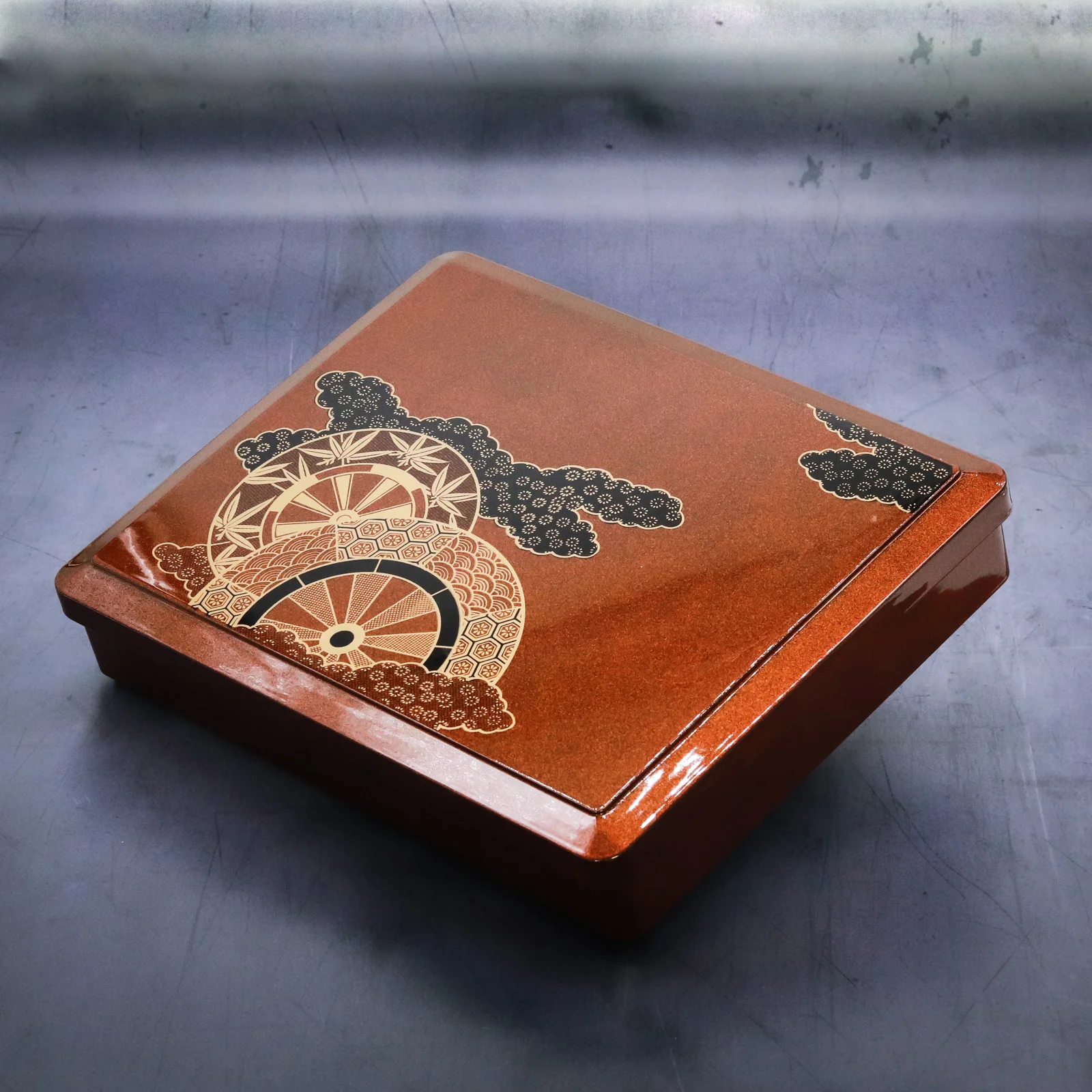 Yasuragi, Bronze Luxury Bento Box (5-Section), 310mm - Image 5