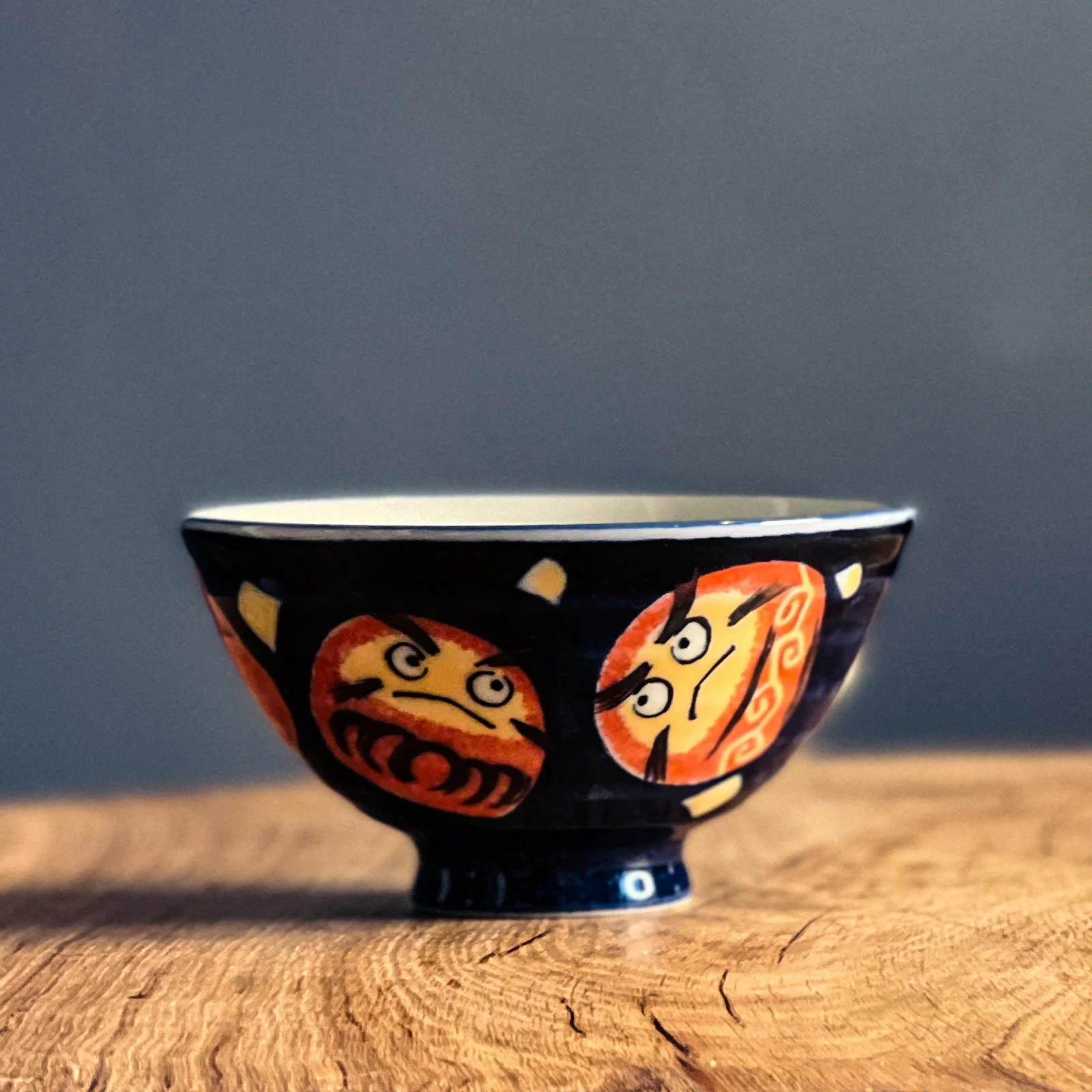 Kanekyu Seito Daruma Rice Bowl 125mm - Image 5
