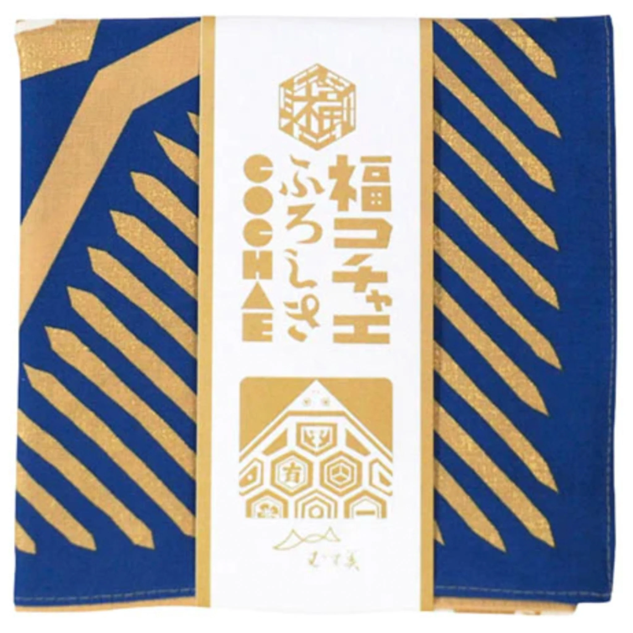 Furoshiki Cotton Wrap - Cochae Collab Tortoise Shell Crest 70x70cm - Image 11