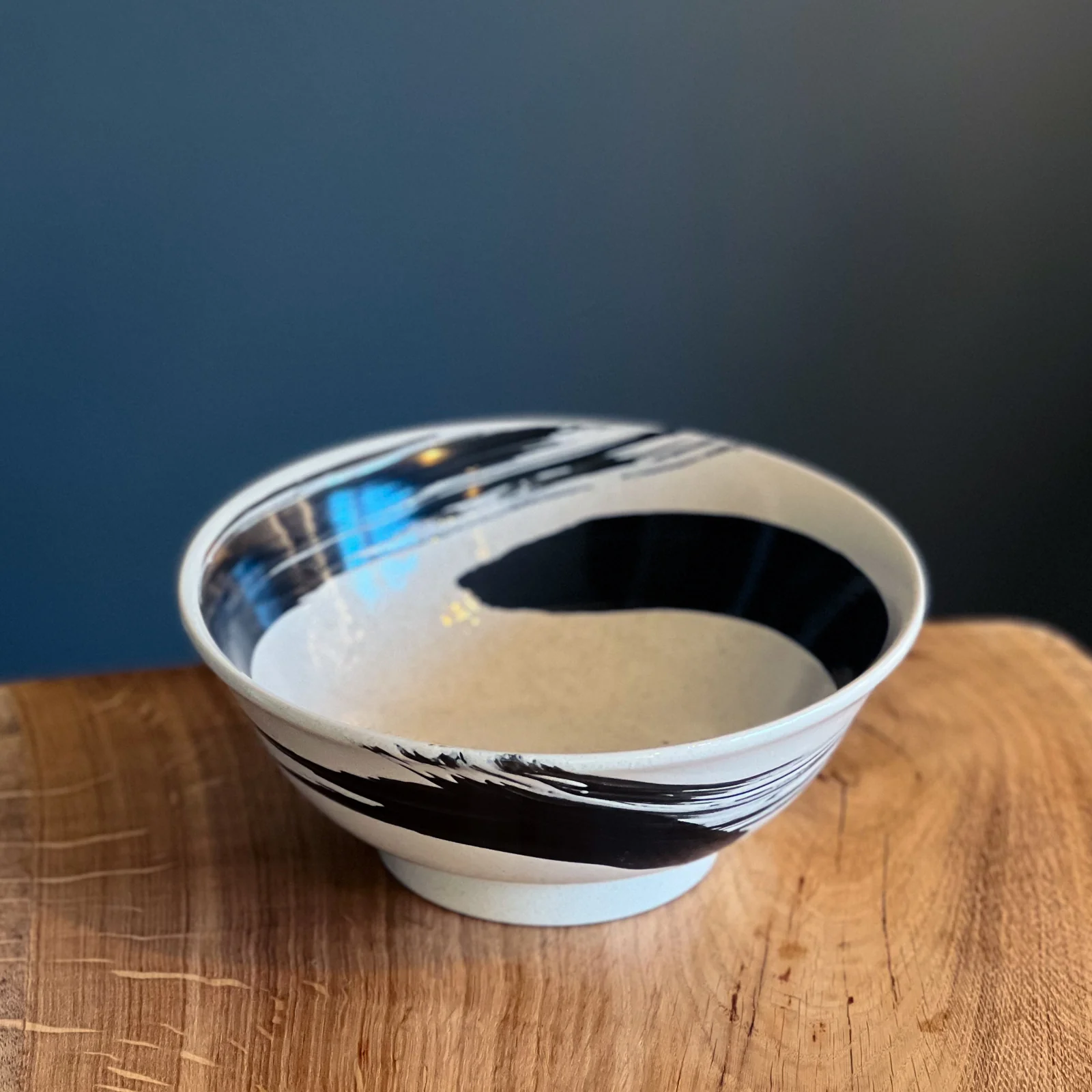 Gokubrush Ramen Bowl White 212mm - Image 2