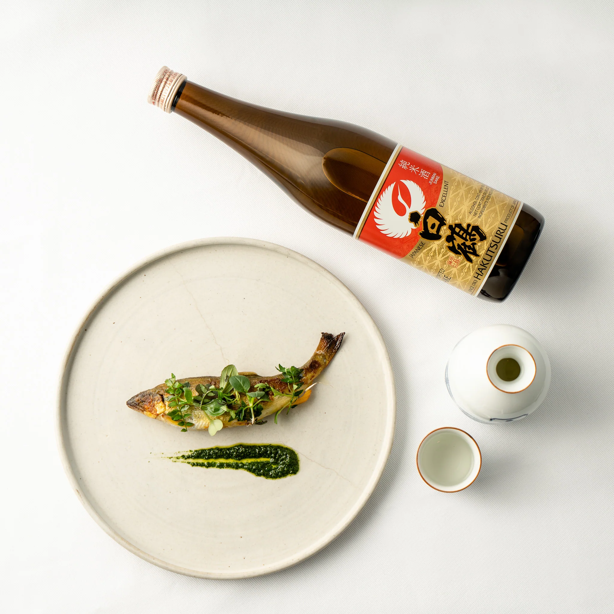 HAKUTSURU - Excellent Junmai Sake 720ml - Image 2