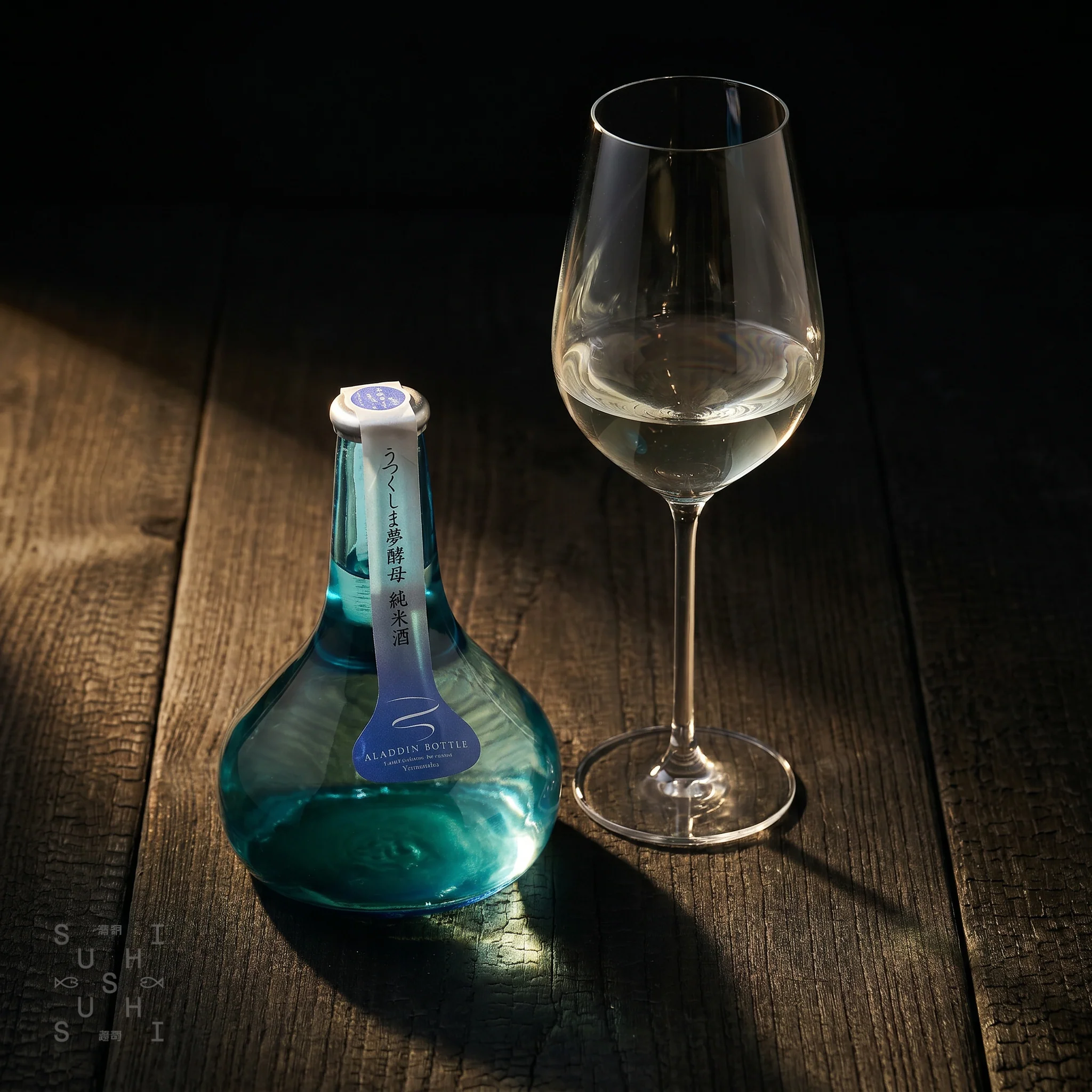 Homare Junmai Aladdin, 300ml Blue - Image 3