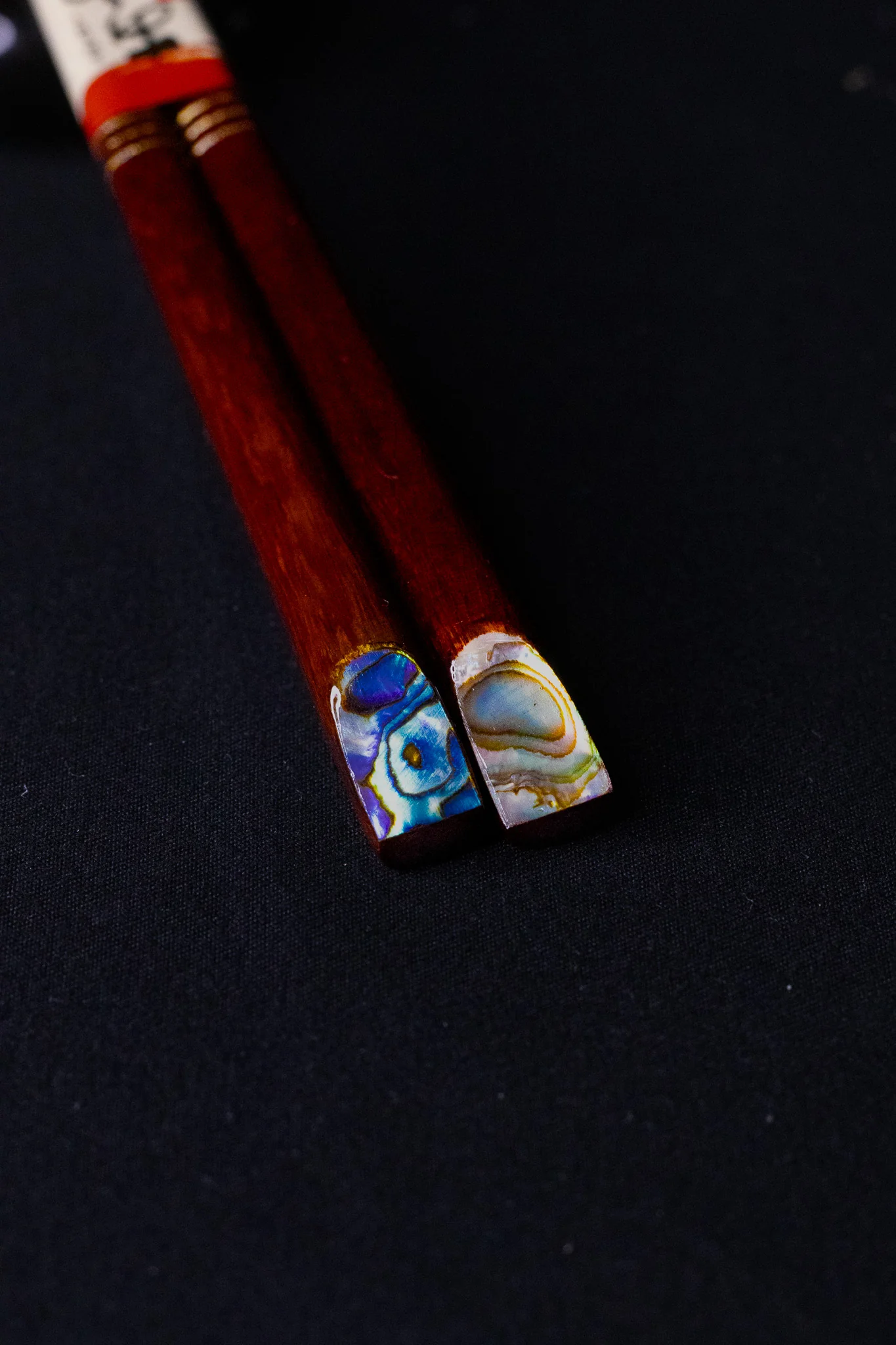 Ishida Luxury Chopsticks, Abalone Shell, 21cm - Image 2