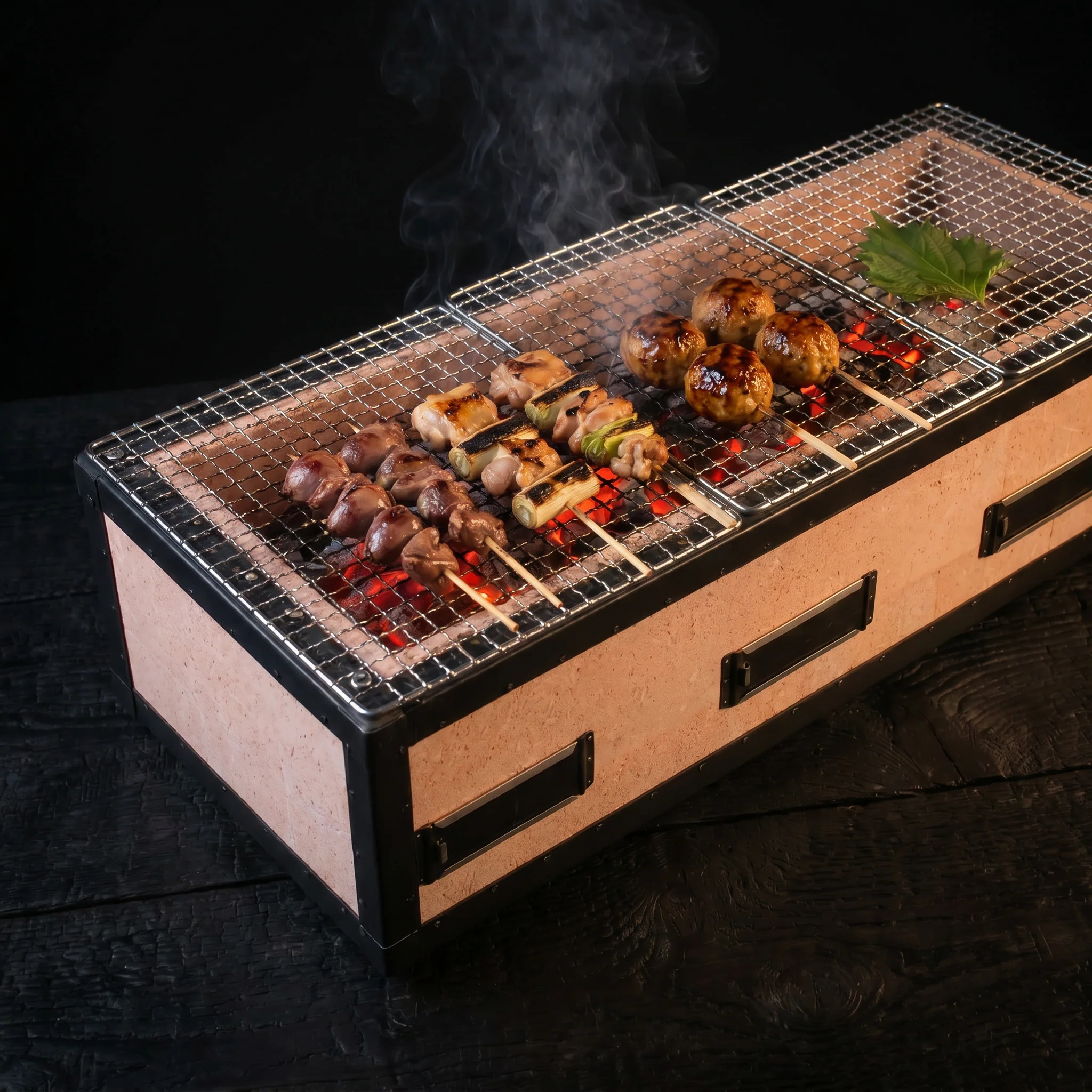 Shokunin, XL Japanese Charcoal Konro Grill, 770mm - Image 3