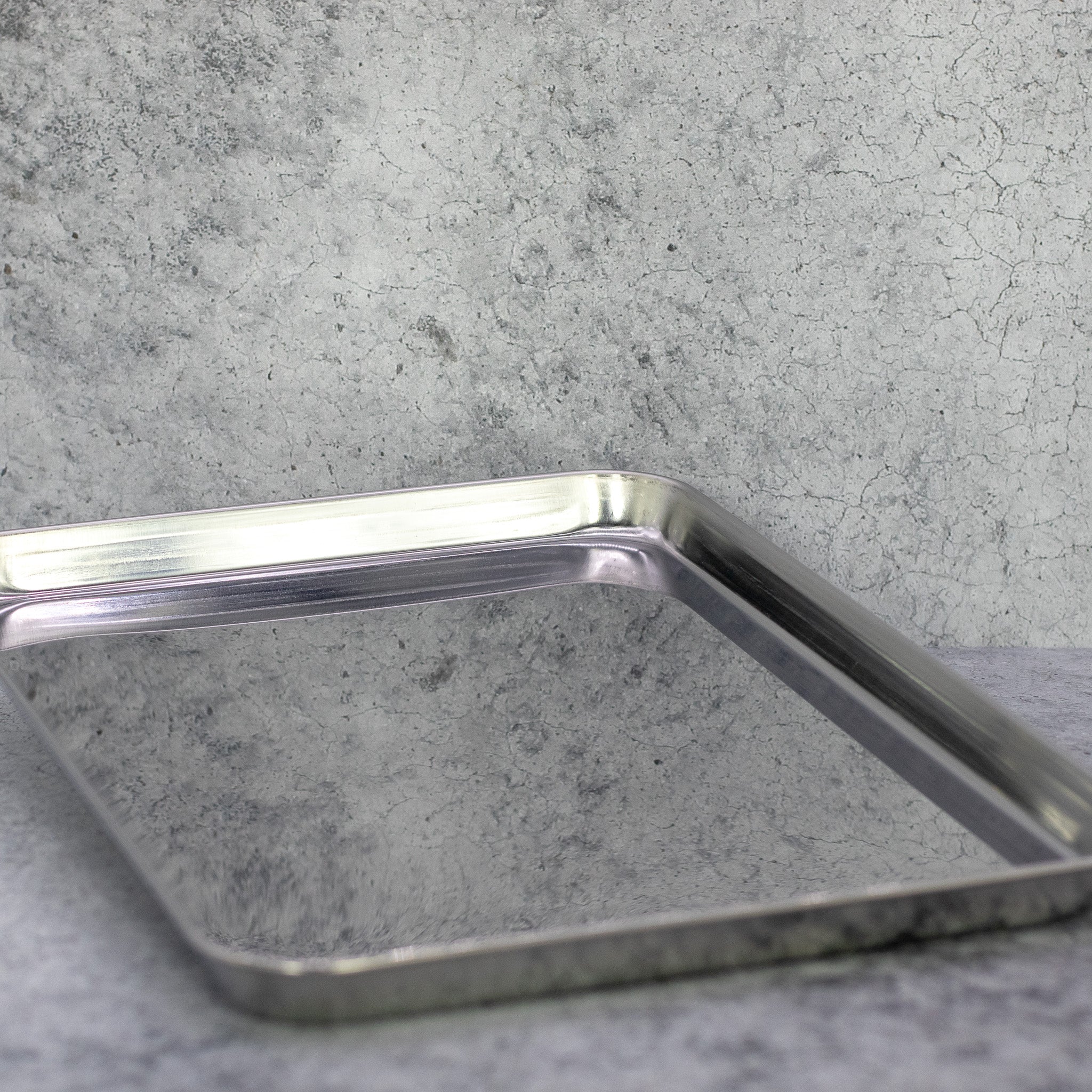 Japanese Stainless Steel Oven Pan / Service Tray, 14", 347x247mm - Image 3