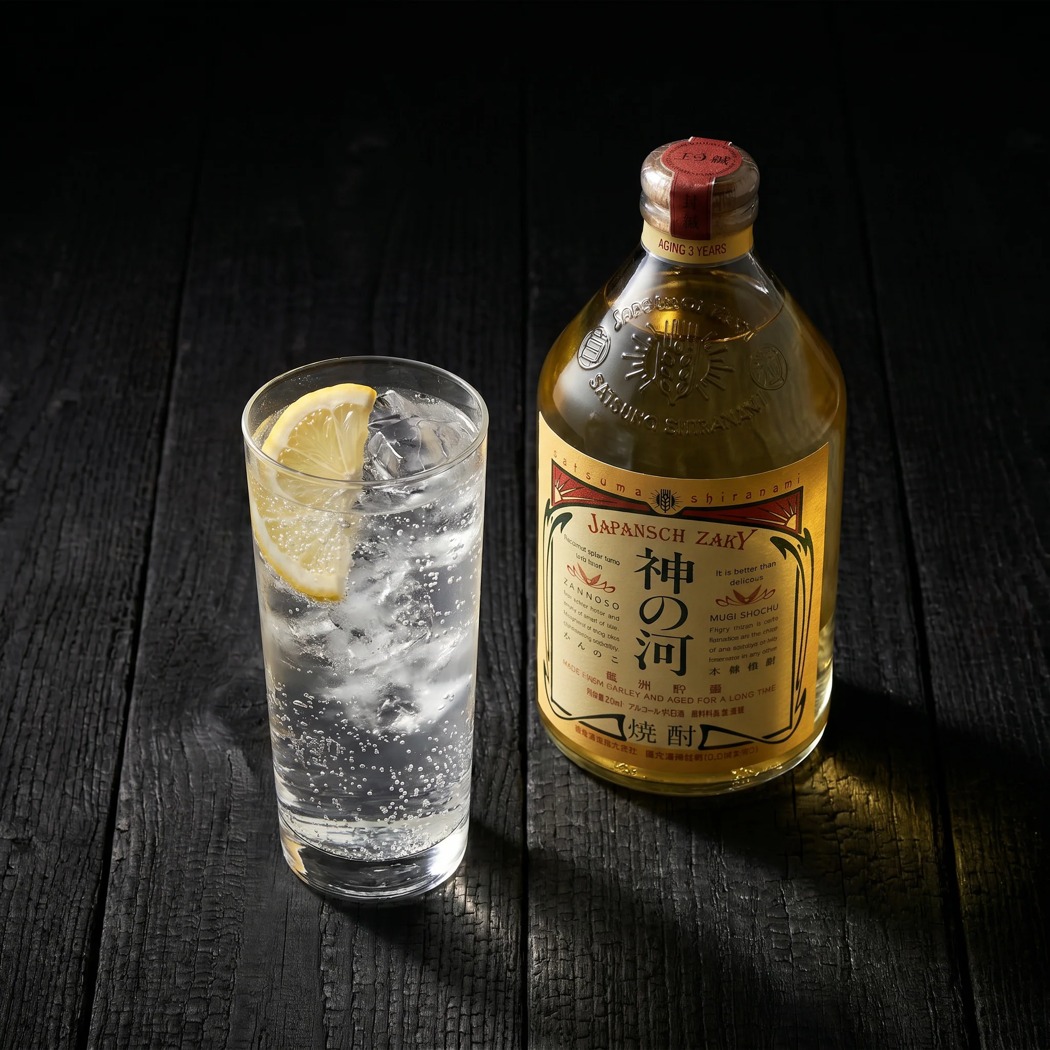 Satsuma Shuzo, Kannoko Barley Shochu, Oak-Aged, 720ml - Image 3