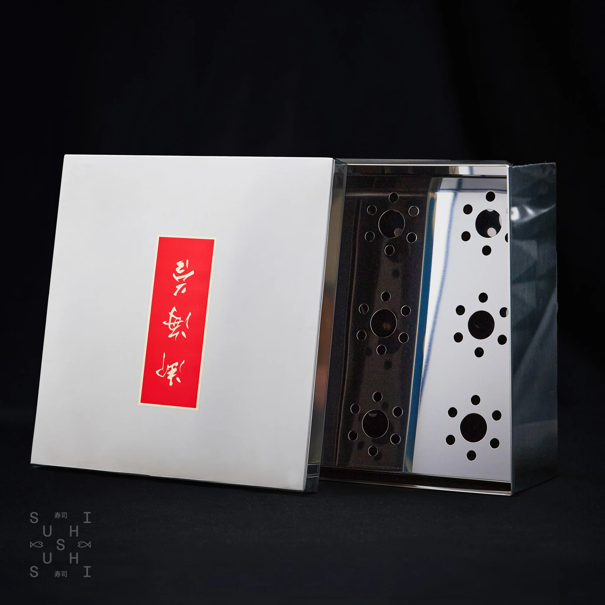 Kōmi, Stainless Steel Nori Storage Box (Nori Tin)