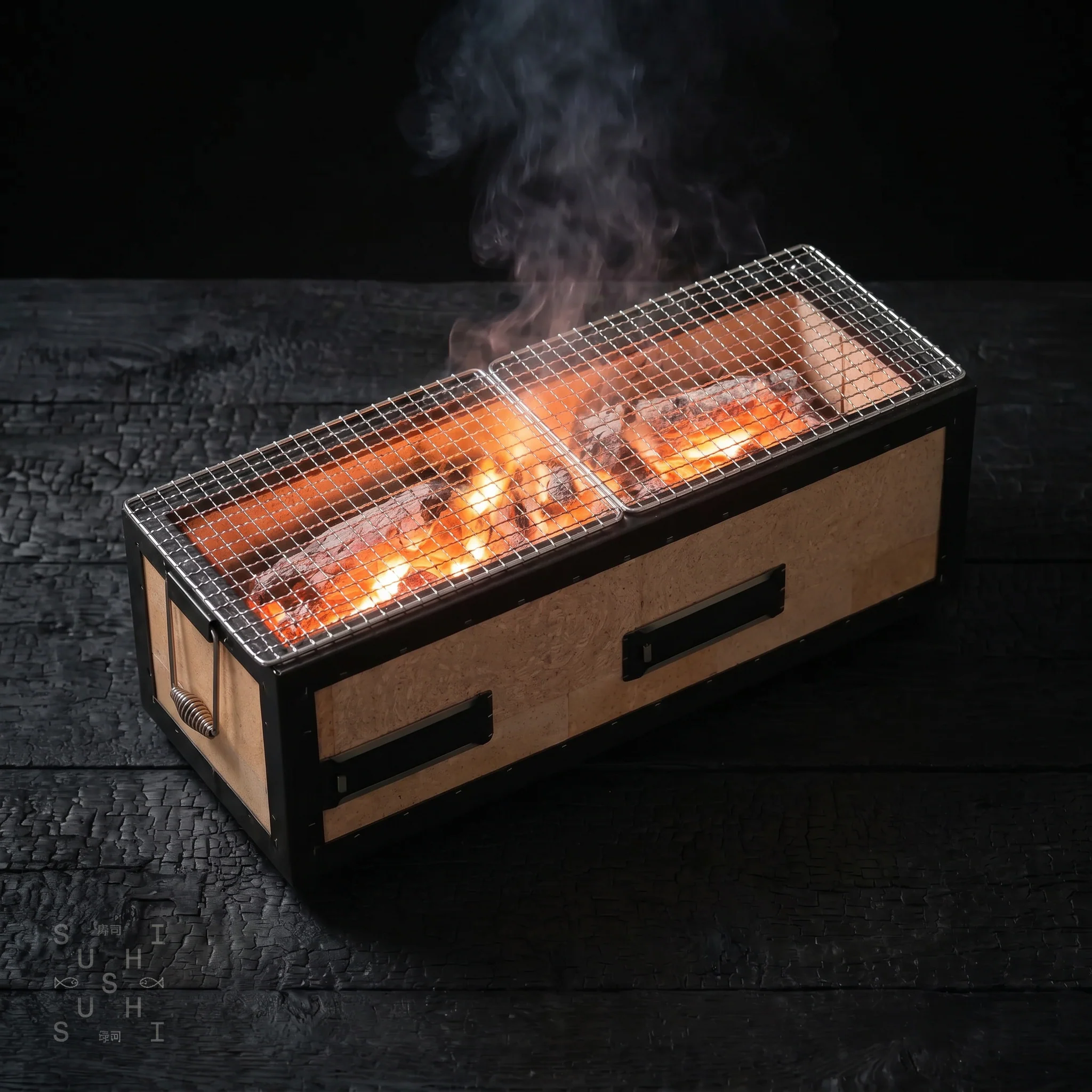 Shokunin, Large Japanese Charcoal Konro Grill, 540mm - Image 3