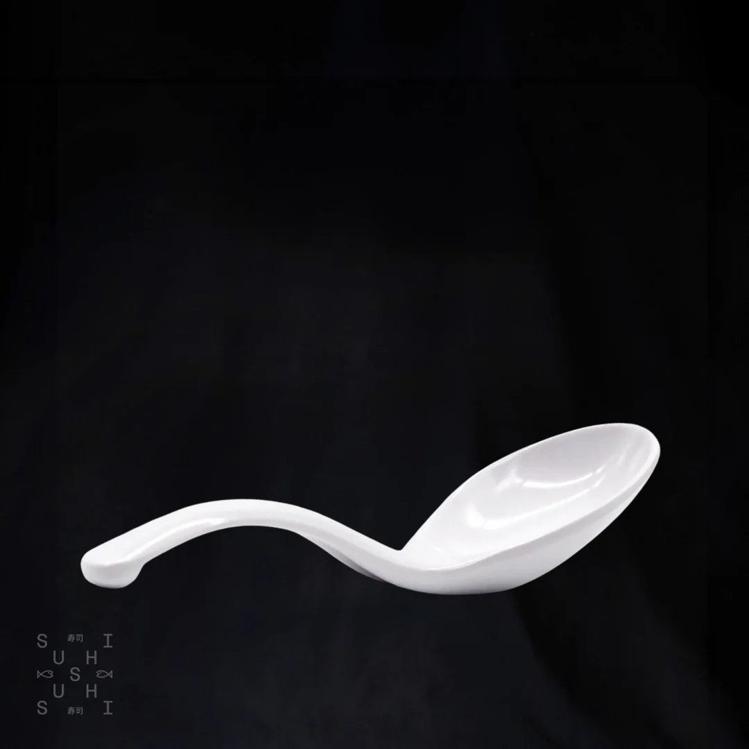 Ramen Spoon, White