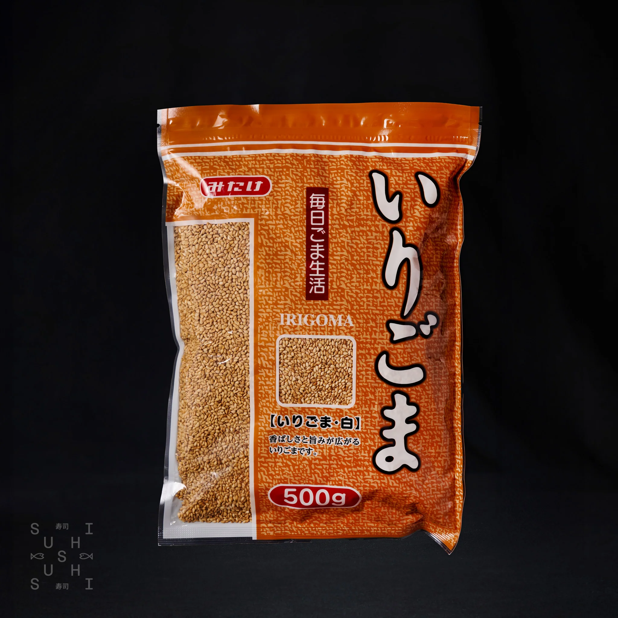 Mitake, Roasted White Sesame Seeds, 500g