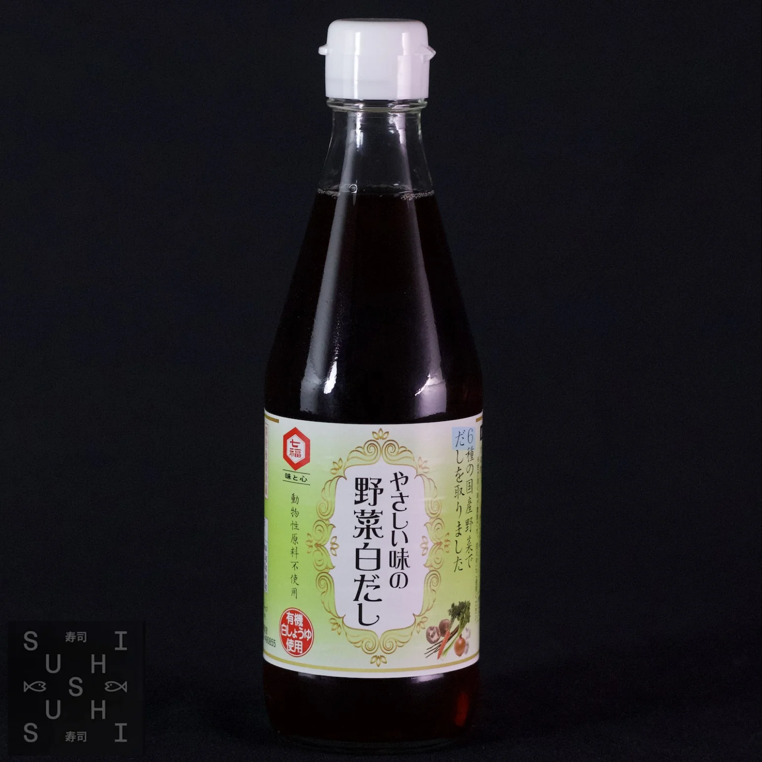 Shichifuku, Vegetable Shiro Dashi, Vegan Japanese White Dashi Stock, 360ml