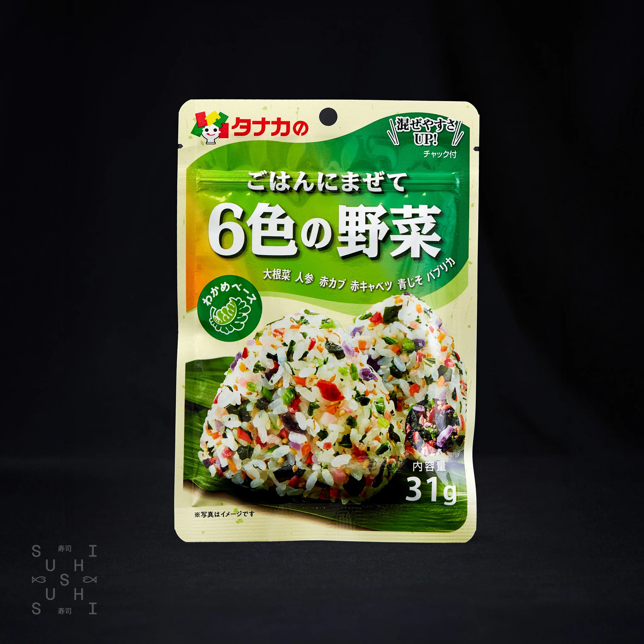 Tanaka, 6 Vegetable Furikake, 33g
