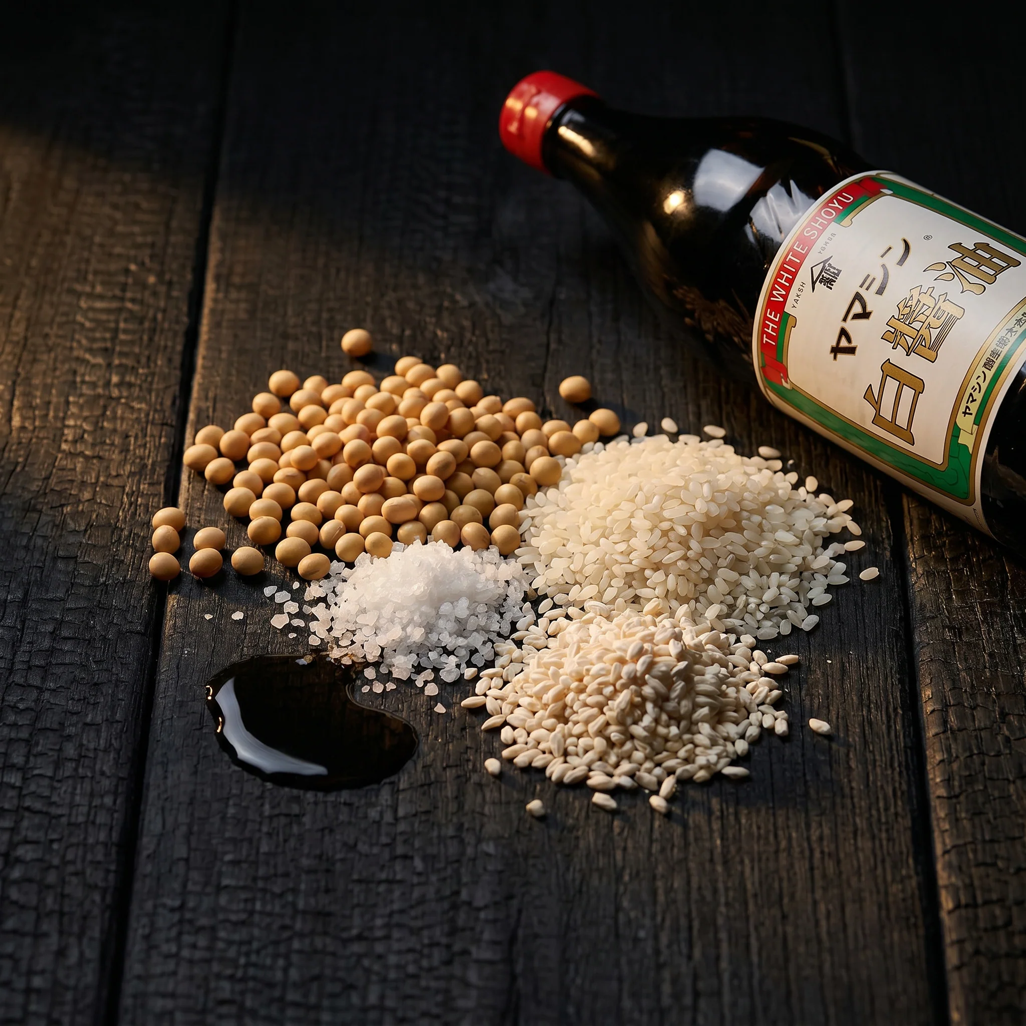 Yamashin, White Soy Sauce, 900ml - Image 4